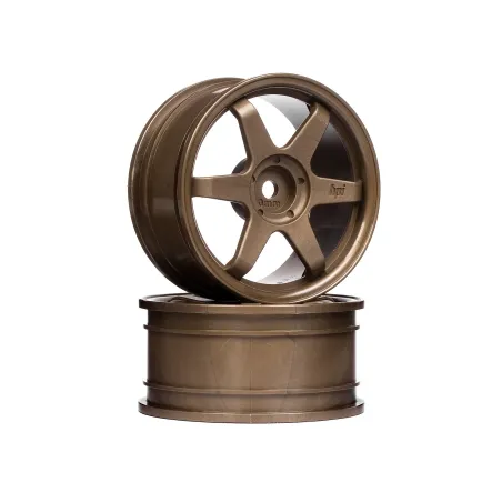 Hpi Racing TE37 WHEEL 26mm BRONZE (6mm OFFSET) 3848