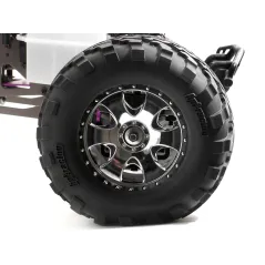 Hpi Racing MOUNTED GT2 TYRE S COMPOUND ON WARLOCK WHEEL CHROME 4709