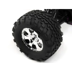 Hpi Racing MOUNTED GT2 TYRE S COMPOUND ON WARLOCK WHEEL CHROME 4709