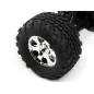 Hpi Racing MOUNTED GT2 TYRE S COMPOUND ON WARLOCK WHEEL CHROME 4709