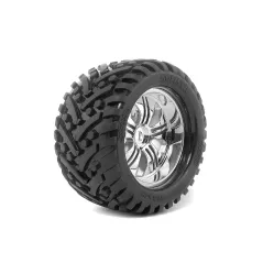 Hpi Racing MOUNTED GOLIATH TIRE 178X97MM ON TREMOR WHEEL CHROME 4728