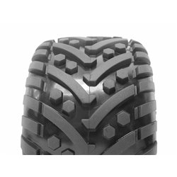 Hpi Racing  MOUNTED GOLIATH TIRE 178X97MM ON TREMOR WHEEL CHROME 4728