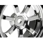 Hpi Racing T-DRIFT TIRE 26MM RAYS 57S-PRO WHEEL CHROME 4739