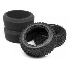 Hpi Racing DIRT BUSTER BLOCK TIRE M COMPOUND (170x60mm/2pcs) 4848