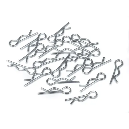 Hpi Racing BODY PIN (6MM/SILVER/MEDIUM/20PCS) 6122