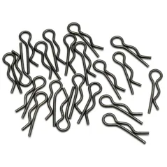 Hpi Racing BODY CLIP (8MM/BLACK/20PCS) 6203