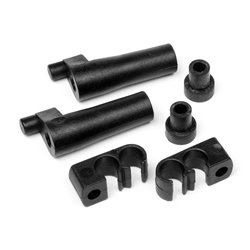 Hpi Racing  FUEL TANK STAND-OFF AND FUEL LINE CLIPS SET 67364