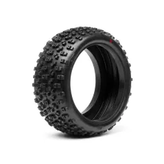 Hpi Racing PROTO TIRE (RED/ 1/8 BUGGY) 67744