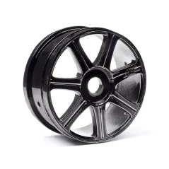 Hpi Racing HB EDGE WHEEL (BLACK CHROME/2PCS) 67768