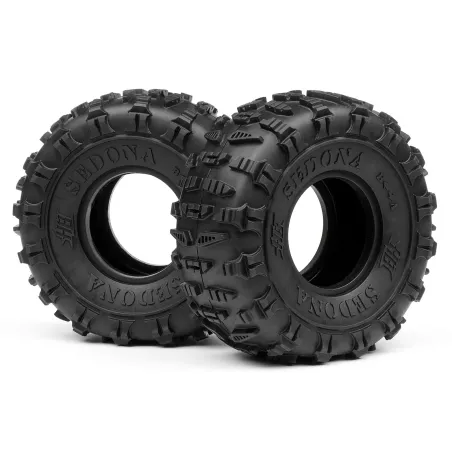 Hpi Racing SEDONA TIRE (WHITE/ROCK CRAWLER/2PCS) 67918