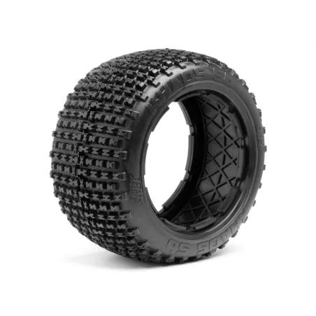 Hpi Racing KHAOS TIRE (WHITE/BAJA 5B/REAR/2PCS) 67972