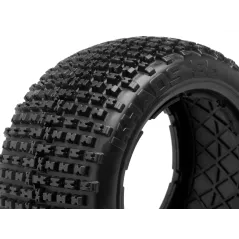 Hpi Racing KHAOS TIRE (WHITE/BAJA 5B/REAR/2PCS) 67972