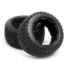 Hpi Racing KHAOS TIRE (WHITE/BAJA 5B/REAR/2PCS) 67972