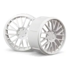 Hpi Racing WHEEL SET (WHITE/MICRO RS4) 73410