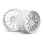 Hpi Racing WHEEL SET (WHITE/MICRO RS4) 73410