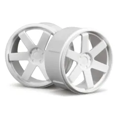 Hpi Racing WHEEL SET (WHITE/MICRO RS4) 73410