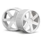 Hpi Racing WHEEL SET (WHITE/MICRO RS4) 73410
