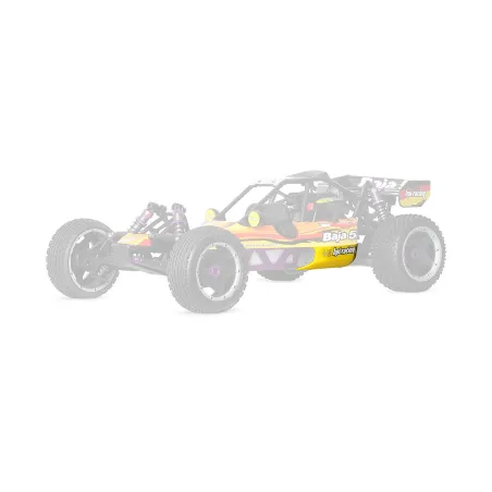 Hpi Racing BAJA 5B-1 BUGGY CLEAR SIDE BODY (LEFT/RIGHT) 7562