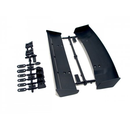 Hpi Racing  MOLDED WING SET (2 TYPES/1/10 SCALE/BLACK) 85197