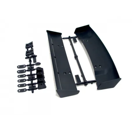 Hpi Racing MOLDED WING SET (2 TYPES/1/10 SCALE/BLACK) 85197