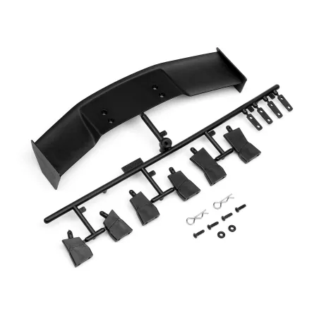 Hpi Racing GT WING SET (TYPE D/10TH SCALE/BLACK) 85288