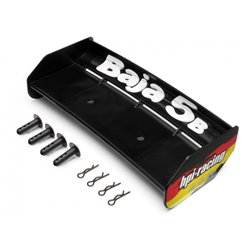 Hpi Racing  WING SET (BLACK/BAJA 5B) 85452