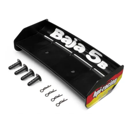Hpi Racing WING SET (BLACK/BAJA 5B) 85452