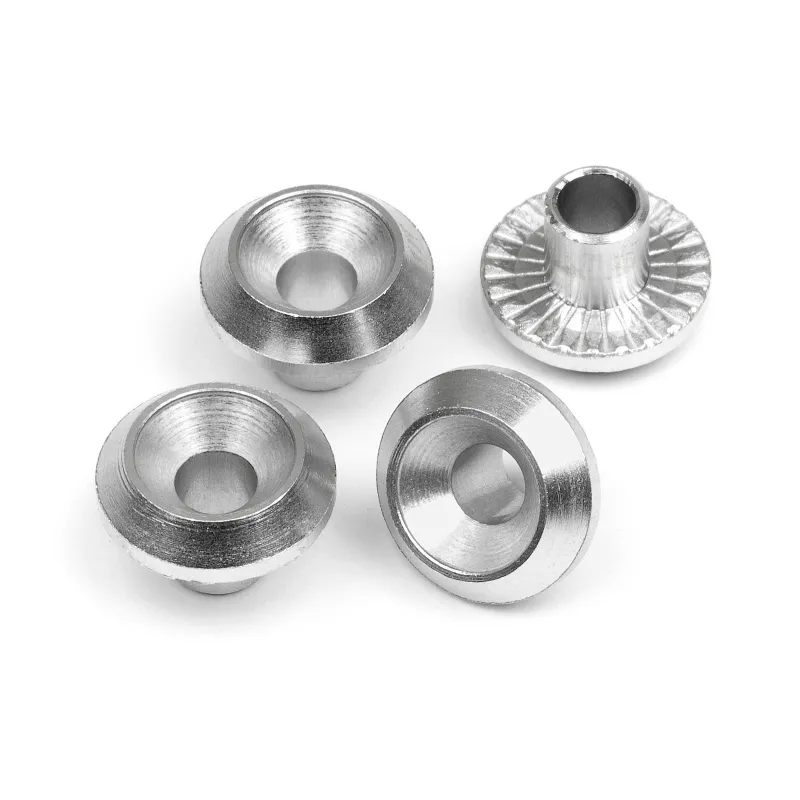 Hpi Racing WHEEL WASHER (SILVER/4pcs) 86985