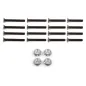 Hpi Racing WHEEL WASHER (SILVER/4pcs) 86985