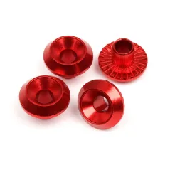 Hpi Racing WHEEL WASHER (RED/4pcs) 86988