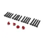 Hpi Racing WHEEL WASHER (RED/4pcs) 86988