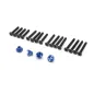 Hpi Racing WHEEL WASHER (BLUE/4pcs) 86989
