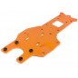 Hpi Racing  REAR CHASSIS PLATE (ORANGE) 87482