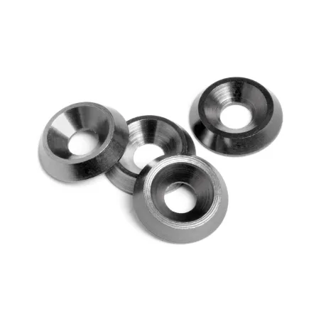 Hpi Racing CONE WASHER 3x9x2mm (Gunmetal/4pcs) 88008