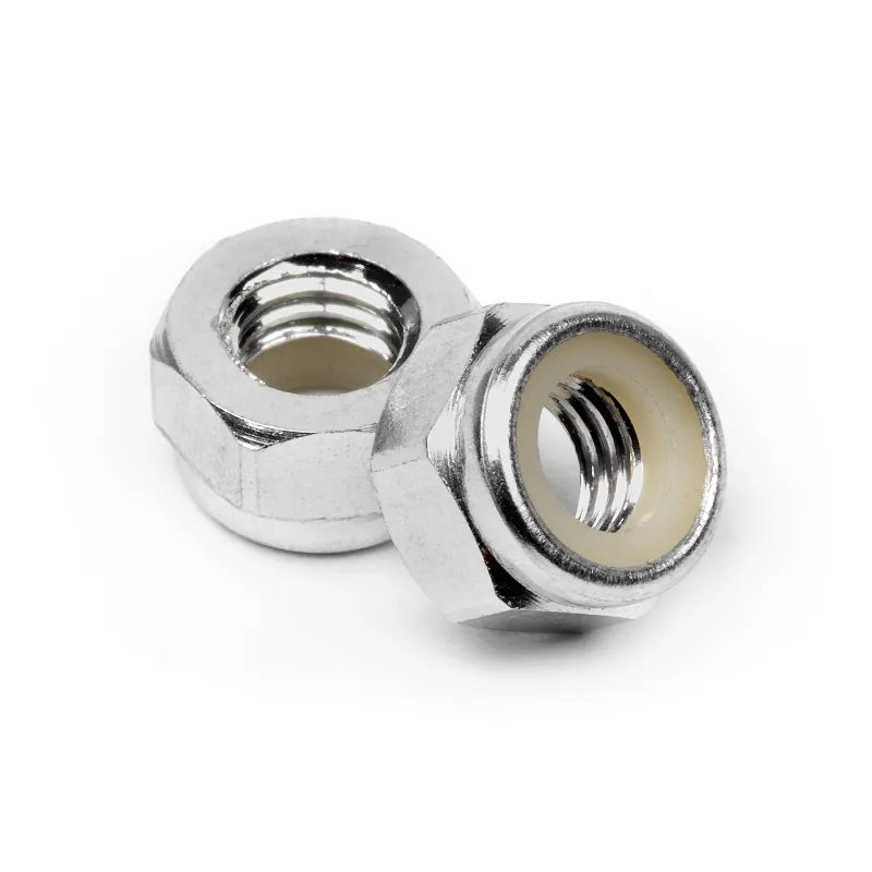 Hpi Racing ALUMINUM LOCK NUT M5 (SILVER/10pcs) 95862