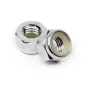 Hpi Racing ALUMINUM LOCK NUT M5 (SILVER/10pcs) 95862