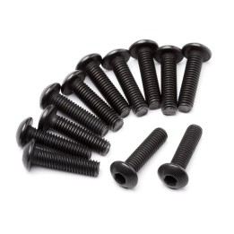 Maverick Cap Head Screw M3x12mm 12 Pcs MV24086