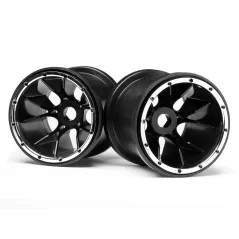 Maverick Black Wheels 2 Pcs (Blackout MT) MV24105