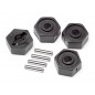 Maverick Wheel Hex Adaptors w/Pins 2x10 4pcs (Scout RC) MV25014
