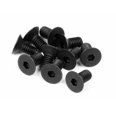Hpi Racing FLAT HEAD SCREW M3X6MM (HEX SOCKET/10PCS) Z081