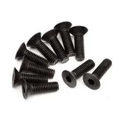 Hpi Racing FLAT HEAD SCREW M3X10MM(HEX SOCKET/10PCS) Z083