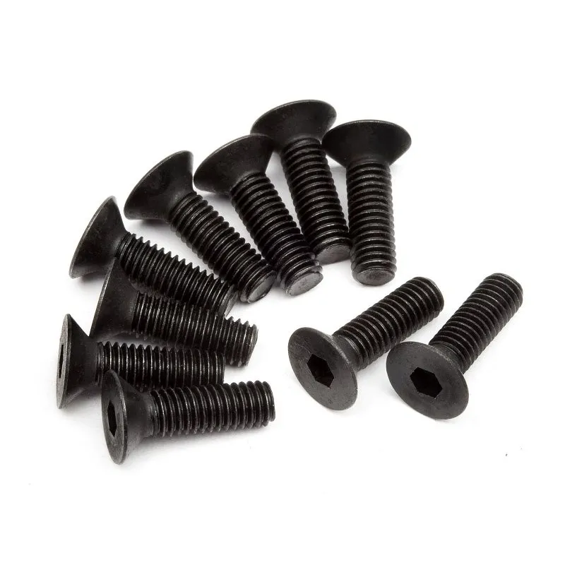 Hpi Racing FLAT HEAD SCREW M3X10MM(HEX SOCKET/10PCS) Z083 Hpi Racing FLAT HEAD SCREW M3X10MM(HEX SOCKET/10PCS) Z083