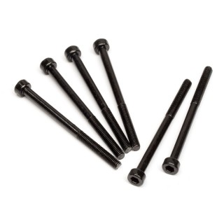 Hpi Racing  CAP HEAD SCREW M3X42MM (BLACK/6PCS) Z303