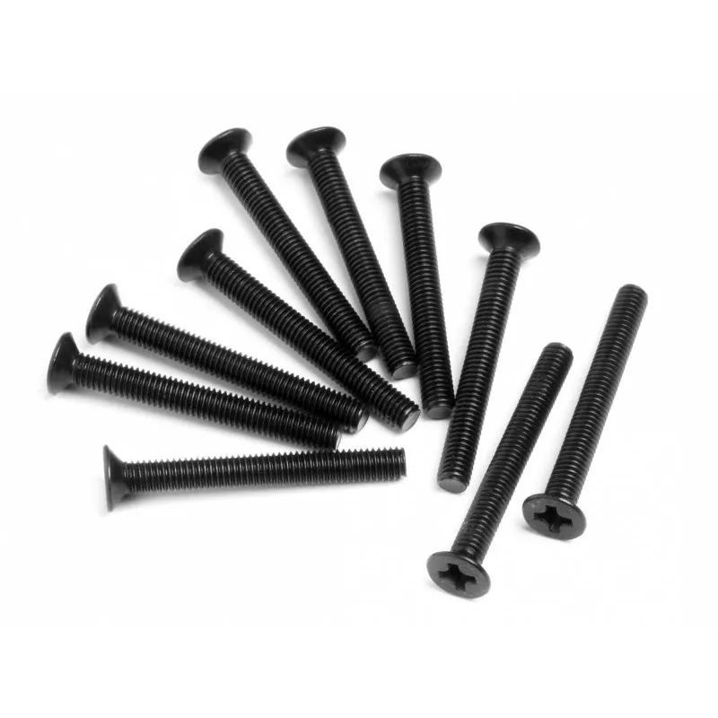 Hpi Racing FLAT HEAD SCREW M3x26mm (10pcs) Z349