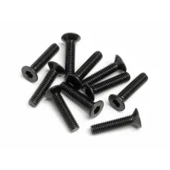 Hpi Racing FLAT HEAD SCREW M2.5x12mm (HexSocket/10pcs) Z449