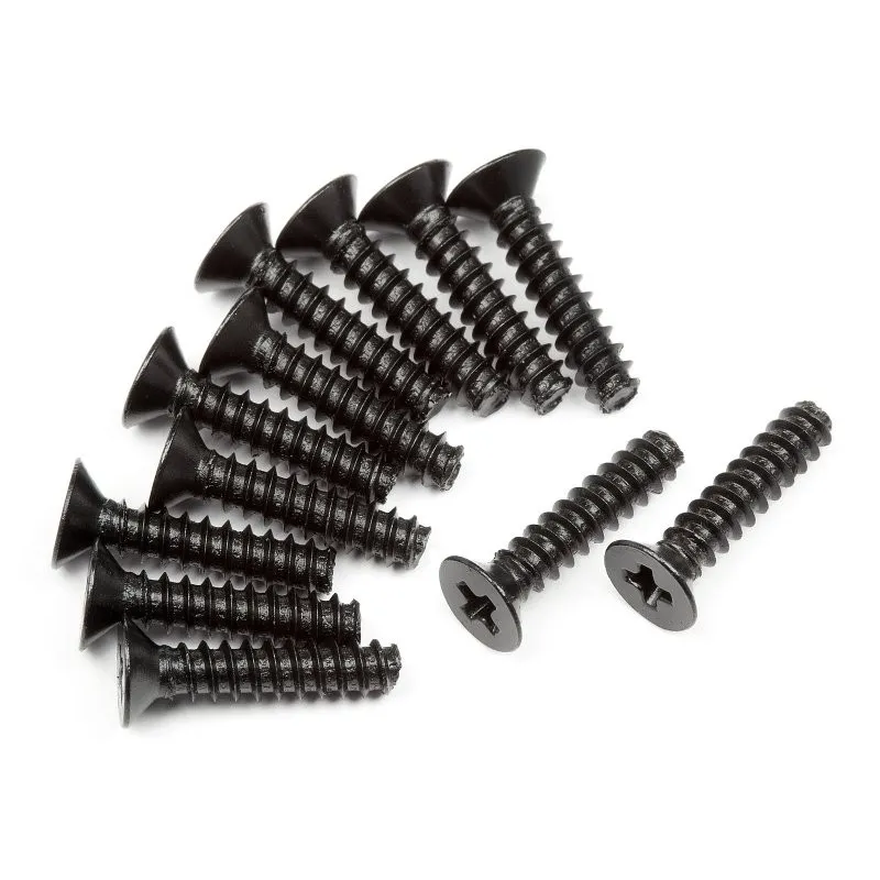 Hpi Racing TP. FLAT HEAD SCREW M2.6X12MM (12PCS) Z478