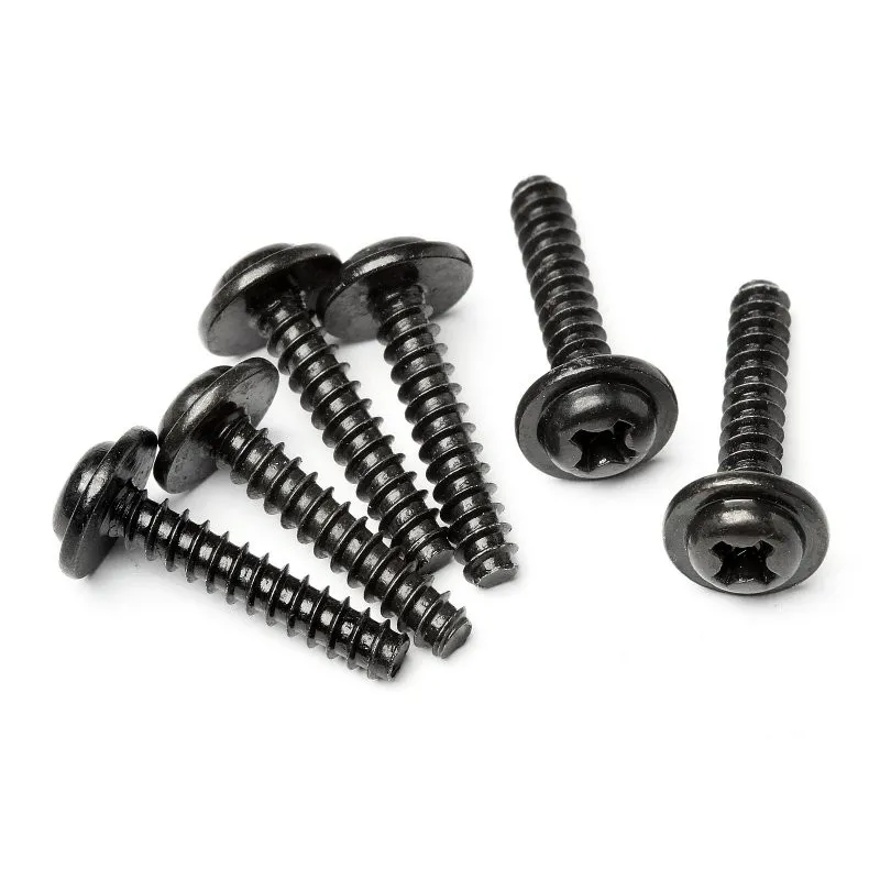 Hpi Racing TP. FLANGED SCREW M3x15mm (6pcs) Z563