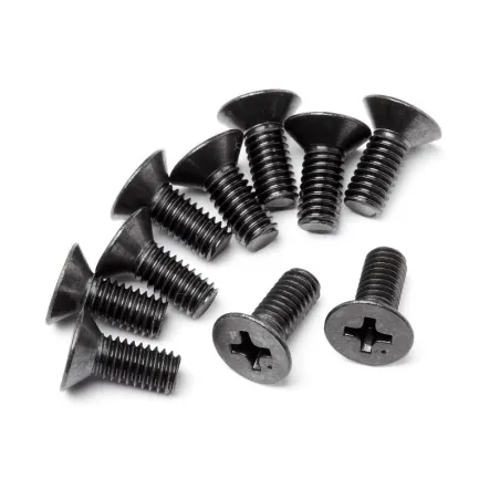 Hpi Racing FLAT HEAD SCREW M4 X 10MM (10 PCS) Z622