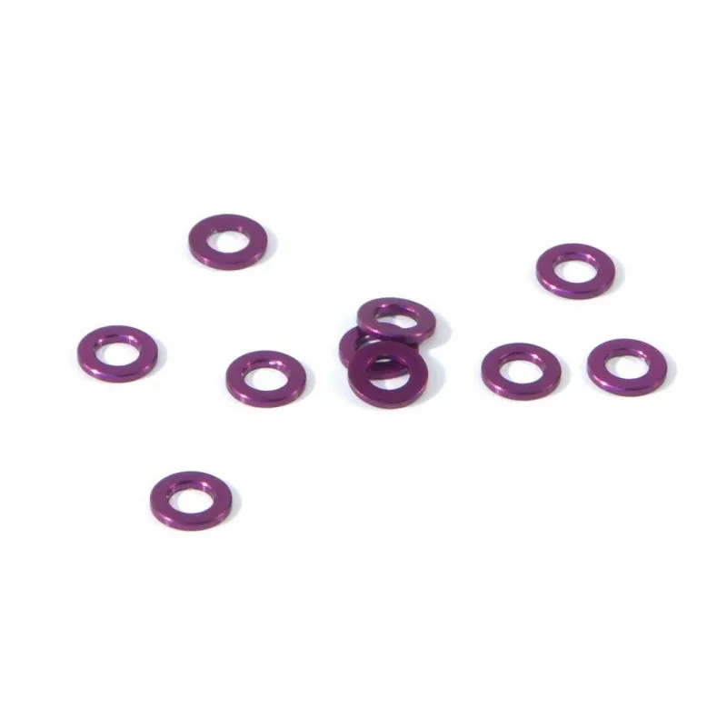 Hpi Racing ALUMINIUM WASHER 3 X 6 X 0.75MM (PURPLE/10 PCS) Z814