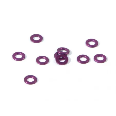 Hpi Racing ALUMINIUM WASHER 3 X 6 X 0.75MM (PURPLE/10 PCS) Z814